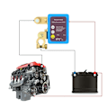Miniatyrbild 6 av 9: 12V 240A Automatisk Strömbrytare Fjärrbatterifrånkopplingsbrytare