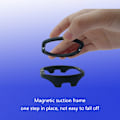 Miniatyrbild 9 av 9: Lins Anti-Scratch Ringar Magnetiska fästen för PS VR2 Glasögon Protectors Lins Layer Magnetic Ram med förvaringsväska