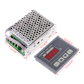 Miniatyrbillede 9 af 9: 12-80V PWM 30A til DC Motor Hastighedsregulator med Digitalt Displaypanel