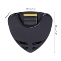 Miniatyrbild 1 av 6: 1 st Guitar Pick Hållare Plast Plectrum for Case Mediator Quick Storage Self Ad