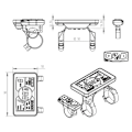 Miniatyrbillede 3 af 8: 24V-48V LCD Display Panel Elektrisk Scooter Display Udskiftning Scooter Display