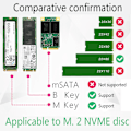 Miniatyrbild 6 av 11: för M.2 X16 till 4X NVME PCIE3.0 GEN3 X16 till 4xNVME för RAID-kort PCI-E VROC-KORT för RAID Hyper för M.2X16 M2X16 4X X4 NV