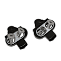 Miniatyrbild 2 av 7: SPD MTB Cykelklotsar Pedal Klämlösa set Racing Ridutrustning för Wellgo WPD-98A SH51 SH55 SH56