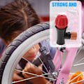 Miniatyrbilde 3 av 9: Sykkel Dekk Pumpe Metall Gassflaske Sykler Adapter Sykkel Pumpehode