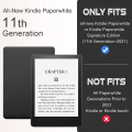 Miniatyrbild 3 av 11: för case för 6,8" Kindle Paperwhite 11:e generationen 2021 / Kindle Paperwhite 5 Signature Edition Light for Shell Cover A Purple