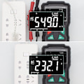 Miniatyrbild 3 av 11: Högprecisionsmultimeter digital handhållen automatisk AC för DC-spänningsström M