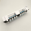 Miniatyrbild 9 av 10: 8-portars LC Optisk Fiber Patch Panel RJ45 Nätverkskabel Adapter Jack Ethernet Distributionsram Nätverkshylla