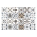 Miniatyrbild 3 av 11: 10 st Backsplash Kakel Stickers Peel Stick Wall Sticky Kitchen Golv Trappdekaler 10CM