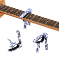 Miniatyrbild 7 av 11: Guitar Tuning Clamp Gitarr Capo Clip Justerbar täthet Tillbehör för akustiska och elektriska gitarrer Enkel att använda Rosewood