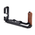 Miniatyrbild 11 av 11: Kameraburriggar för X-T5 Case med L-Shape Grip Snabbkopplingsplatta Fästestabilisator för X-T5 kamera Black
