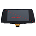 Miniatyrbillede 5 af 8: LCD Display TM070RDHP05 Touchskærm Radio Navigation