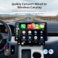 Miniatyrbillede 4 af 11: Automatisk modul trådløs CarPlay - til bilskærm, understøtter kablet USB multimedieafspiller
