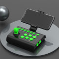 Miniatyrbild 5 av 11: Arcade Console Game Joystick Rocker BT Wire Connection Controller för Switchar Game Controller Board Black Green