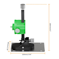 Miniatyrbild 5 av 7: Lasernivåjusterbar-magnetisk stativhållare Montering Väggfäste för 8 12 linjers lasernivå 1/4'' gängfäste med bas