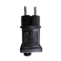 Miniatyrbild 7 av 11: EU-kontakt AA AAA batterieliminator Byt ut 2x 3x AA AAA batteri power för radio LED-ljus elektrisk leksak