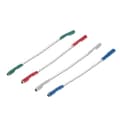 4 st 40mm Silverledningar Huvudkabel Universal för 1.2-1.3mm Stift Skivspelare Phono Headshell