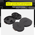 Miniatyrbild 5 av 11: Skyddande cover lock Car Charging Port Cap för Tesla Model 3 Model Y