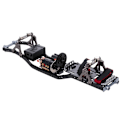 Pikkukuva 4 / 10: 540 Harjallinen Moottori 1/10 Kauko-ohjattavaan Auto Crawler Truck SCX10 90046 Multicolor 45T
