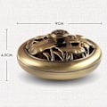 Miniatyrbild 11 av 11: Metall Ihålig Rökelsebrännare Rökelsebrännare Ställ Multifunktion Hustillbehör Hem Sovrum Vardagsrum Inredning A