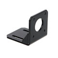 Miniatyrbillede 4 af 10: Monteringsbeslag Holder Til Nema 17 Stepmotor 3D Printer Sort 42mm Legering St 2