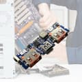 Miniatyrbilde 6 av 7: Batteriladebrett LED Dobbel USB 5V 2.4A Type C Mobile Power Banks