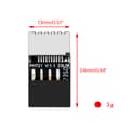 Miniatyrbillede 5 af 6: USB2.0 9PIN Han til TypeE 20Pin Hun Adapter Konverter