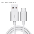 Miniatyrbild 4 av 11: 8m Längd Universal Micro USB Power -förlängningskabel för Android-gränssnitt för Wyze Cam Pan Home Security Camera