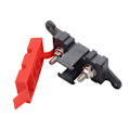 Miniatyrbillede 3 af 9: BDFS Auto Sikringsholder/ANM Bolt-on Bladsikringsholder Flad Type 200A