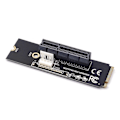 Miniatyrbild 5 av 8: för M.2 NGFF till PCI-E 1X 4X Riser Card M2 för M för nyckel till PCIe X4 Transfer med LED-indikator för PCI för Express 1X till 4pin