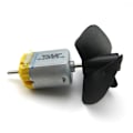 Miniatyrbilde 2 av 6: Enkel Installering RC Modellbåt Padle Slitesterk 2mm Aksel 3-blad Propeller