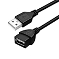 Miniatyrbild 8 av 11: USB 2.0-kabelförlängningssladd Tråd Dataöverföringskablar Super Speed Dataförlängningskabel för monitorprojektormus 1m