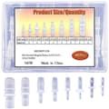 Stabila Plastslangskopplingar Paket 40st Luft Vattenpump Adapter Set