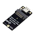 Miniatyrbillede 1 af 8: M.2 NVME Adapter Til Type C Risers Board Stærk Kompatibel Stabil Ydeevne
