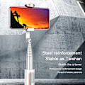 Miniatyrbild 7 av 11: Allt-i-ett Anti Shake Selfie Stick för Smartphone Vlog Live Video Record Selfie med 360° fjärrkontrollrotation Black