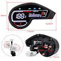 Miniatyrbilde 5 av 11: Speedometer Passer for NXR150 NXR125 Bros XR150 GY200 03-14 Reparasjonsdel