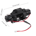 Pikkukuva 4 / 9: R/C Kauko-ohjattava Vinssipuskuri Kestävä Vaihto Axial SCX10 RC Auto Leluille