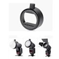 Miniatyrbild 3 av 7: S-R1 Round Shape Flash Head Adapter för V860II V850II TT685 TT600 Series Kamerablixt /för AK-R1 Round Head Accessories