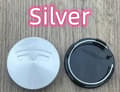 4 st För Tesla Model 3 S X Y 56MM Grå Navkapslar Emblem Badge Logo