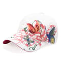 Basebollkeps Solhatt VIT White