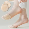 Miniatyrbillede 10 af 10: 1 Par Half Feet Sokker Halv Palm Foot Pad APRIKOS Apricot