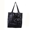Miniatyrbillede 1 af 10: Cartoon Bear Shopping Bag Mulepose SORT black