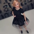 Miniatyrbilde 5 av 10: 11,5" dukkekåpe Elegante festklær 6 6 6