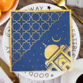 Pikkukuva 1 / 10: EID Mubarak -servietti Ramadan Kareem -paperi 1 1
