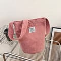 Fløjl Crossbody Tasker Spandtasker Lyserød pink