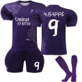Miniatyrbild 1 av 2: Real Madrid Special Co-branded Edition Barnfotbollströja 2024-2025 Nr 9 Mbappé 28