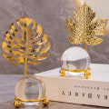 Miniatyrbilde 7 av 10: Blad Krystallkule Ornamenter Krystallkule Craft 4 4 4