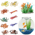 Miniatyrbild 6 av 10: Marine Molluscs Model Simulation Squid Octopus 04 04 04