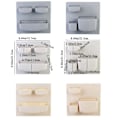 Miniatyrbillede 2 af 9: Vægopbevaringsstativ Badeværelse Vægopbevaringsstativ LYS GRÅ A A Light Grey A-A