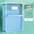 Miniatyrbild 2 av 10: Mesh blixtlåspåse påse Transparent filpåse FÄRG 5 FÄRG 5 Color 5