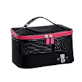 Miniatyrbillede 1 af 10: Mesh Taske Makeup Taske SORT black